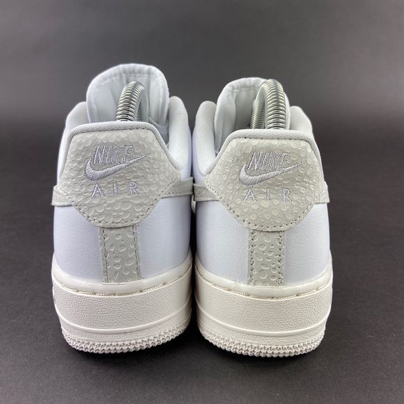 Nike By You Women's Air Force 1 Low White Shoes - Picture 2 of 10